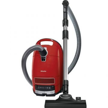 Aspirator cu sac Miele Complete C3 Power Line SGDF5, 890 W, 4.5 l, 77 dB, perie AllTeQ, Rosu