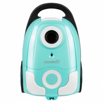 Aspirator cu sac panza Hausberg HB-2004VR 700W, Capacitate  3L, Verde