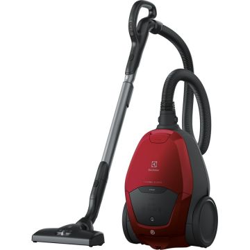 Aspirator cu sac Electrolux Pure D8 PD82-ANIMA, 600W, functia SMART, telecomanda, afisaj digital, 57 dB(A), Kit pentru animale de casa, Chilli Red