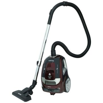 Aspirator fără sac Albatros Master 70 Eco, 700 W, 3 L, Filtru HEPA, 19kWh/an, Tub metalic telescopic, Visiniu