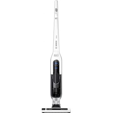 Aspirator vertical Bosch BCH6ATH25 Athlet acumulator LiIon 25 2V autonomie 60 min alb