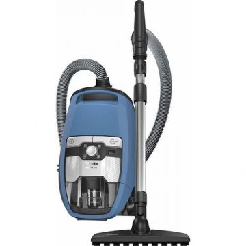 Aspirator fara sac Miele Blizzard CX1 Parquet PowerLine SKCF5, 890 W, 2 L, Perie Parquet Twister (Albastru)