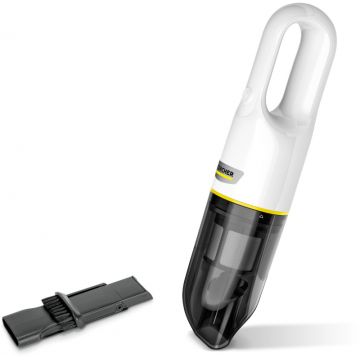 Aspirator Karcher CVH 2, de mana, 70W, 0.15L, Alb/Negru