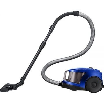 Aspirator fara sac Samsung VCC43Q0V3D, 1.3 l, 850 W, Air Track, Tub telescopic, Albastru