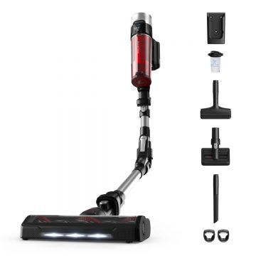 Aspirator vertical fara fir Rowenta X-Force Flex 9.60 Animal Care RH2077WO  250W  18.5V  autonomie 45 min  filtrare 99.9%  recipient praf 0.44 L  tub