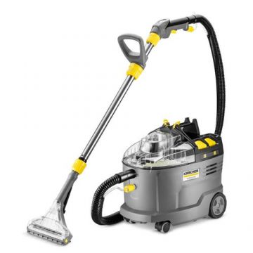 Aparat de curatat cu abur Karcher Puzzi 9/1 Bp Adv, 9/7 l, 575 W, Fara acumulator (Galben)