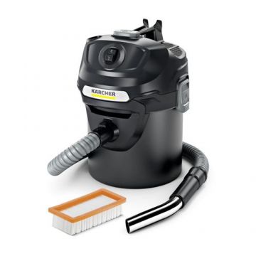 Aspirator de cenusa Karcher AD 2, 600W (Negru)