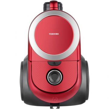 Aspirator fara sac Toshiba VC-BL070CR, 700 W, 26.4 kWh/an, recipient praf 1.8L, Cyclone force, accesorii: tub telescopic, perie standard, accesoriu spatii inguste, perie praf, perie tapiterie, perie parchet (Rosu) Aspirator fara sac Toshiba VC-BL070CR, 700 W, 26.4 kWh/an, recipient praf 1.8L, Cyclone force, accesorii: tub telescopic, perie standard, accesoriu spatii inguste, perie praf, perie tapiterie, perie parchet (Rosu)