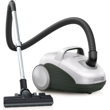 Aspirator Gorenje VCEA21GLW, cu sac, 700W, 3L, Alb/Gri