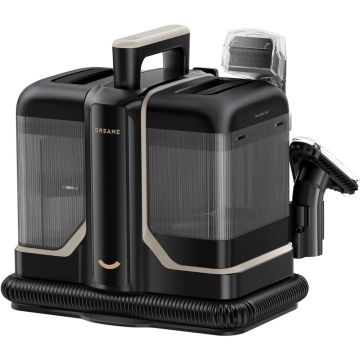 Aspirator robot Dreame N10, 12000 Pa, Filtru HEPA, Mod Pet-Friendly, 1.6 l, Negru