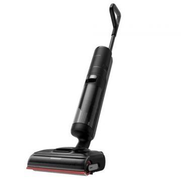 Aspirator vertical Dreame H15 Pro, 21kPa, Autonomie 60 minute, Auto-curatare si uscare, Detectare murdarie, 400 W (Negru)