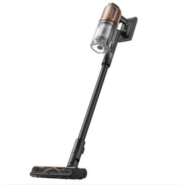 Aspirator vertical fara fir Dreame Z20 VZV16A, 250AW, 2850mAh, Autonomie 90 min, Recipient 0.6 l (Bronz/Negru)