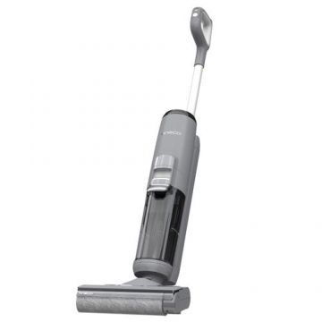 Aspirator vertical Tineco iFLOOR 5 Breeze, Autonomie 35 minute, Rezervor apa reziduala 0.7 l, Li-Ion 4.0 Ah, 190 W (Gri)