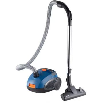 Aspirator Zelmer ZVC241P, cu sac, 800W, 2L, Albastru/Gri