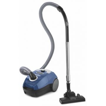 Aspirator Zelmer ZVC333, cu sac, 650W, 3L, Albastru/Negru