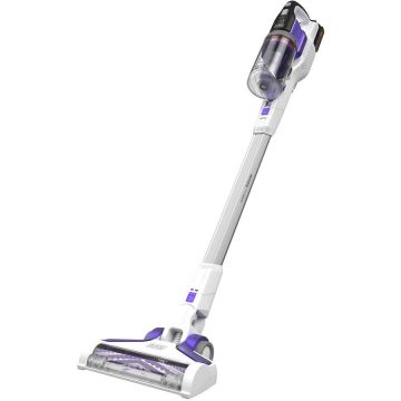 Black & Decker Aspirator vertical Black & Decker Powerseries Extreme, fără fir, 40 W, 0.65 L, autonomie 72 minute, alb Black & Decker Aspirator vertical Black & Decker Powerseries Extreme, fără fir, 40 W, 0.65 L, autonomie 72 minute, alb