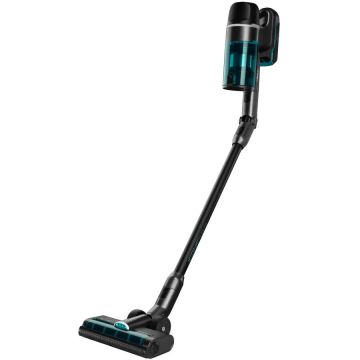 Concept Aspirator Vertical Concept 3 in 1 VP6130 , 29,6 V, motor BLDC, 480W perie parchet, perie covoare, timp de functionare pana la 60 min, recipient 0.5 l, HEPA13, Control Digital, Negru