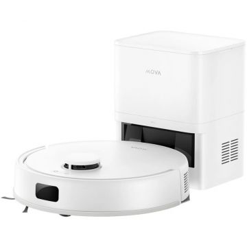 Dreame Aspirator robot Dreame RLE22GD-WH E20 Plus, 5000 Pa, Alb Dreame Aspirator robot Dreame RLE22GD-WH E20 Plus, 5000 Pa, Alb