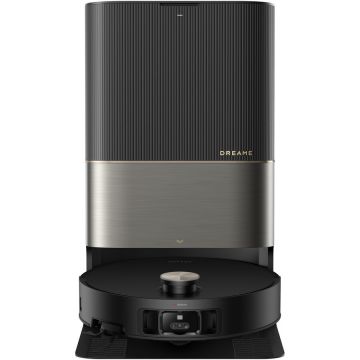 Dreame Aspirator robot Dreame X50 Ultra, 20.000Pa, mop dual cu ridicare, statie 4-n-1 (golire, spalare, uscare, reumplere), LDS+AI, baterie 6400mAh, autonomie 260 min, control smart, Negru