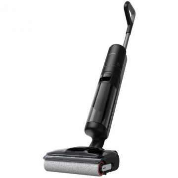 Dreame Aspirator vertical fără fir Dreame H12 Pro FlexReach,  pentru curățare uscată și umedă 300W, 18.000Pa, baterie 6x4000mAh, autonomie 50min, rezervor apă curată 900ml, apă murdară 700ml, auto-curățare, uscare, Negru