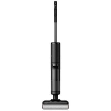 Dreame Aspirator vertical fara fir Dreame H12 Pro FlexReach,  pentru curatare uscata si umeda 300W, 18.000Pa, baterie 6x4000mAh, autonomie 50min, rezervor apa curata 900ml, apa murdara 700ml, auto-curatare, uscare, Negru