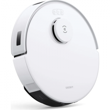 Ecovacs Aspirator robot Ecovacs DEEBOT N20, aspirator si mop, autonomie 300 min, recipient praf 0.4L, alb