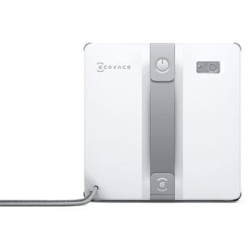 Ecovacs Robot de curatare geamuri Winbot Mini Ecovacs, 3200Pa, tehnologie WIN-SLAM 3.0, sistem de protectie in 9 etape in timpul utilizarii, Alb-Gri