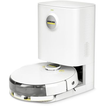 Karcher Aspirator robot cu functie de mop, KARCHER RCV 5 Comfort 1.269-650.0, 330 ml, Putere de aspiratie (Pa) 5000