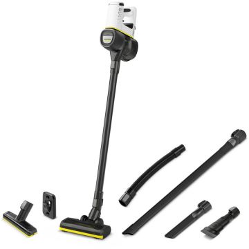 Karcher Aspirator vertical KARCHER VC 4 Cordless, casa si masina, 0.65l, 21.6V, autonomie max 30 min, Negru