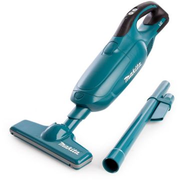 Makita Aspirator Portabil Cu Sac, Makita DCL182Z, 0.5l, 71dB, 980g, 18V, Baterie Li-ion, Negru/Albastru