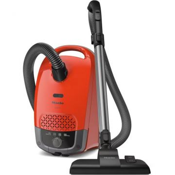 Miele VC Aspirator Miele cu sac, Guard S1 Junior Terra Red, PowerLine, 890 W, sac 3.5l, cablu 7.5 m , Rosu teluric