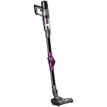 MPM Aspirator vertical fara fir, MPM MOD-70, 250 W, cu rezervor, nivel zgomot: 68 dB, autonomie 55 minute, Negru-Violet MPM Aspirator vertical fara fir, MPM MOD-70, 250 W, cu rezervor, nivel zgomot: 68 dB, autonomie 55 minute, Negru-Violet