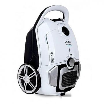 VIVAX Aspirator Vivax VC-7004A, Filtru Hepa Polar, Motor Silencer, putere 700W, alb