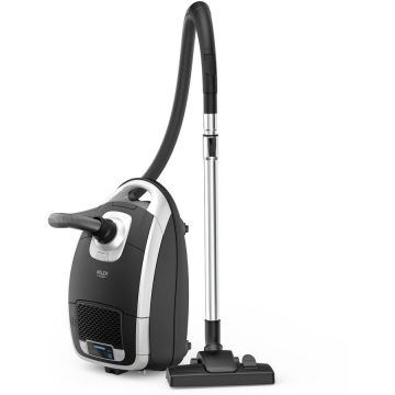 ADLER Aspirator cu sac Adler AD 7069, 3200 W, Sac 3.5 l, 18.000 Pa, 5 programe aspiratie, Negru-Alb