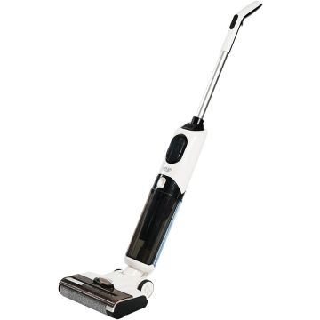 ADLER Aspirator fără fir 2 în 1  Adler AD 7077,Curățare umedă și uscată, Indicații vocale inteligente, Afișaj LED, Filtru HEPA, Rolă autocurățătoare, 120W, Alb