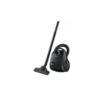 Aspirator cu Sac Bosch Serie 2 BGLS2BA1, 3.5 L, 600 W, 80 dB, Filtru igienic, Tub telescopic, Perie tapiterie, Maner ergonomic, Negru