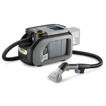 Aspirator cu spalare prin injectie-extractie profesional Karcher Puzzi 2/1 Bp, 16 l/s, 350W, fara acumulator inclus (Negru/Gri)