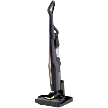 Aspirator Deerma DEM-P40 Pro, vertical cu mop, 350W, 0.5L, Violet/Negru