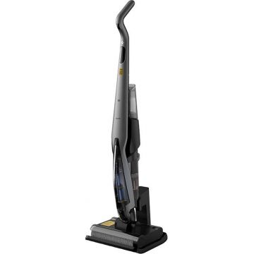 Aspirator Deerma DEM-VX96W, vertical cu mop, 1600W, 0.6L, Gri