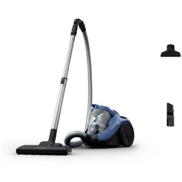 Aspirator fara Sac Compact Power RO3721EA  Capacitate Colectare 1.5L 750W Albastru