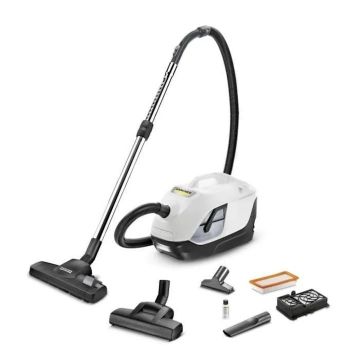 Aspirator Karcher DS 6 Plus, fara sac, filtrare cu apa, accesorii incluse