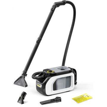 Aspirator Karcher SE 3 Compact Floor, Aparat de curatat cu extractie, 500W, 1.7L, Alb/Negru