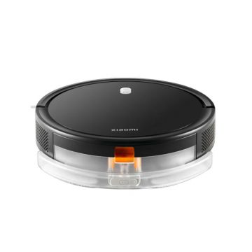 Aspirator robot cu mop Xiaomi Robot Vacuum E5, 2000Pa, 2600 mAh, Autonomie pana la 110 min, 25W, Negru