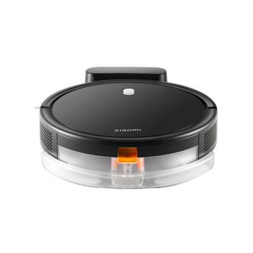 Aspirator robot cu mop Xiaomi Robot Vacuum E5, 2000Pa, 2600 mAh, Autonomie pana la 110 min, 25W, Negru