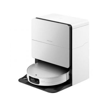 Aspirator robot Roborock Saros 10 S1002-00, 65 W, Recipient praf 0.27 l, Autonomie 220 minute, Rezervor apa 70 ml, LDS, LiDAR (Alb)