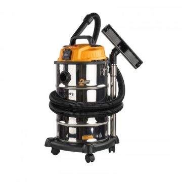 Aspirator Rotor, 1400W, 30L, functie de aspirare uscata-umeda, Accesorii incluse