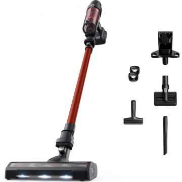 Aspirator Rowenta X-Pert 7.60 RH6A73WO, vertical, 145W, 0.44L, Negru/Rosu