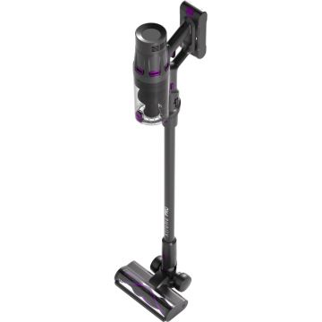 Aspirator Tesla HS505GP, vertical, 500W, 0.6L, Negru/Violet