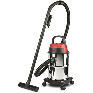 Aspirator Umed - Uscat AP45 Capacitate 15L Functie de Suflare 1000W Argintiu/Negru/Rosu