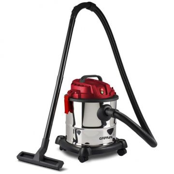 Aspirator Umed-Uscat Fusto 1000W 20L Functie de Suflare Rosu